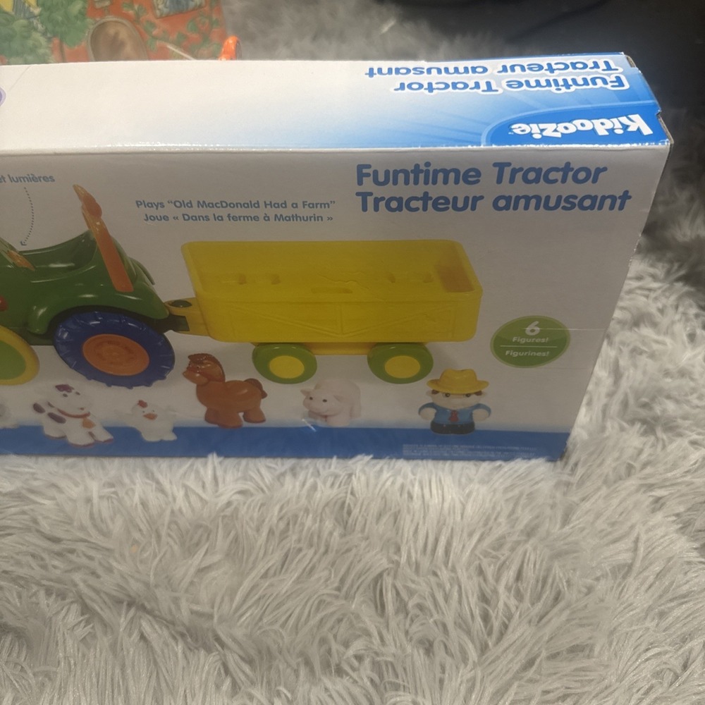 Kidoozie Funtime Tractor For ages 1+ New in Box - Picture 5 of 6